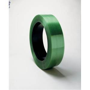 Cornerstone Green Smooth Hand Grade Polyester Strap 16x6